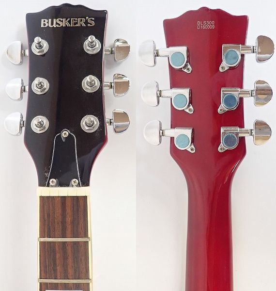 実際に弊社で買取させて頂いた★【ジャンク】BUSKER'S/バスカーズ BLS300 レスポールスタンダードTypeの画像 2枚目