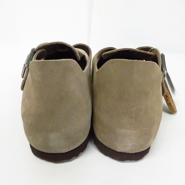 実際に弊社で買取させて頂いた【未使用】BIRKENSTOCK/ビルケンシュトック LONDON BS TAUPE ロンドン スウェード/27.0 の画像 1枚目
