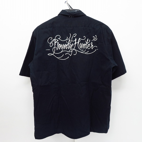 実際に弊社で買取させて頂いたBOUNTY HUNTER/バウンティーハンター 半袖シャツ ジップポケット 刺繍/3の画像 1枚目
