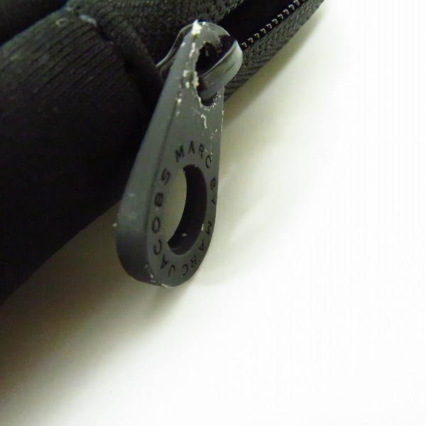 実際に弊社で買取させて頂いた【未使用】MARC BY MARC JACOBS/マークバイマークジェイコブス PC タブレットケース ブラック M6PE024の画像 5枚目