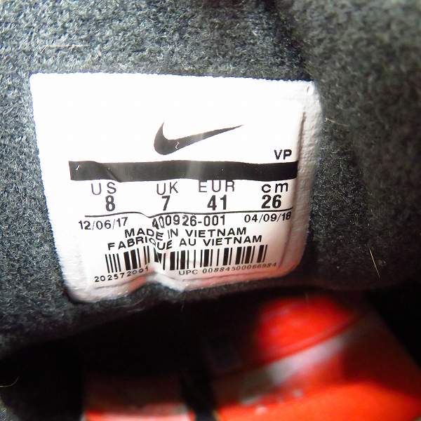 実際に弊社で買取させて頂いたNIKE×atmos/ナイキ×アトモス AIR MAX 90 PRNT WE LOVE NIKE AQ0926-001/26の画像 5枚目