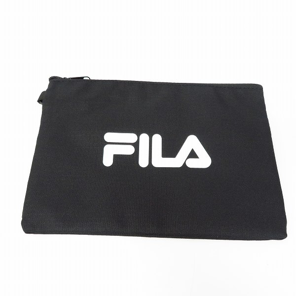 実際に弊社で買取させて頂いたFILA/フィラ ポーチ付き ロゴプリント ショルダーバッグの画像 4枚目