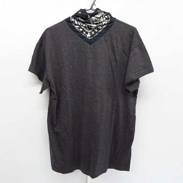 実際に弊社で買取させて頂いたJEAN PAUL GAULTIER/ジャンポールゴルチェ フェイクバンダナ装飾 Tシャツ カットソー 48