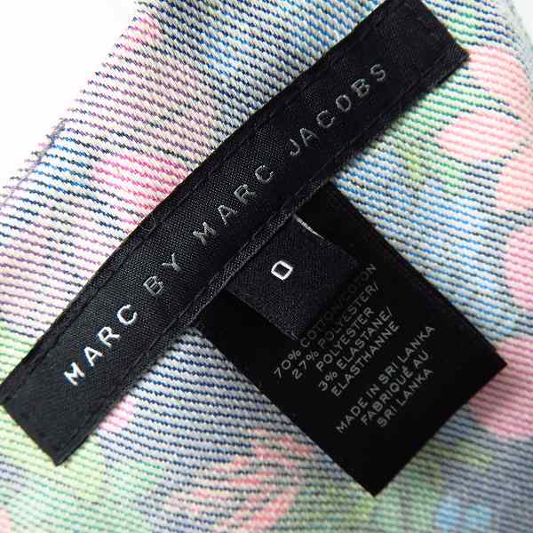 実際に弊社で買取させて頂いたMARC BY MARC JACOBS/マークバイマークジェイコブス 花柄 フラワー ノースリーブ 膝丈 ワンピース M1131913/0の画像 2枚目