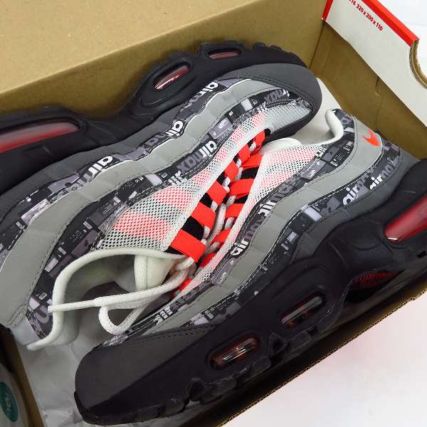 実際に弊社で買取させて頂いたNIKE×atmos/ナイキ×アトモス AIR MAX 95/エアマックス AQ0925-002 25.5cmの画像 8枚目