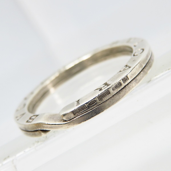 実際に弊社で買取させて頂いたBVLGARI/ブルガリ キーリング スターリングシルバー の画像 2枚目