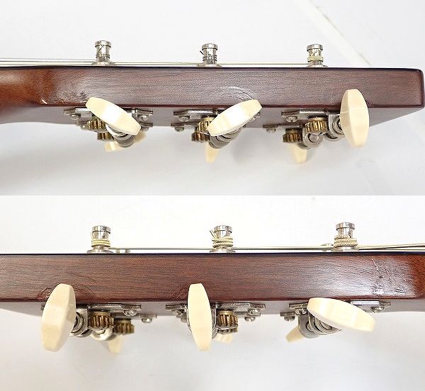 実際に弊社で買取させて頂いた★【美品】Martin/マーティン Custom Shop CTM O-18 2007年製 アコースティックギター/アコギ ハードケース付の画像 4枚目