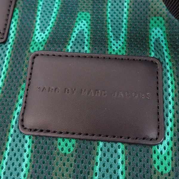 実際に弊社で買取させて頂いた【未使用】MARC BY MARC JACOBS/マークバイマークジェイコブス 総柄 メッシュ トートバッグ M0003184の画像 6枚目