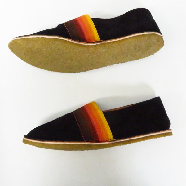 実際に弊社で買取させて頂いたDRIES VAN NOTEN/ドリスヴァンノッテン スエード スリッポン MS25/874 QU114 BLACK900/40の画像 3枚目