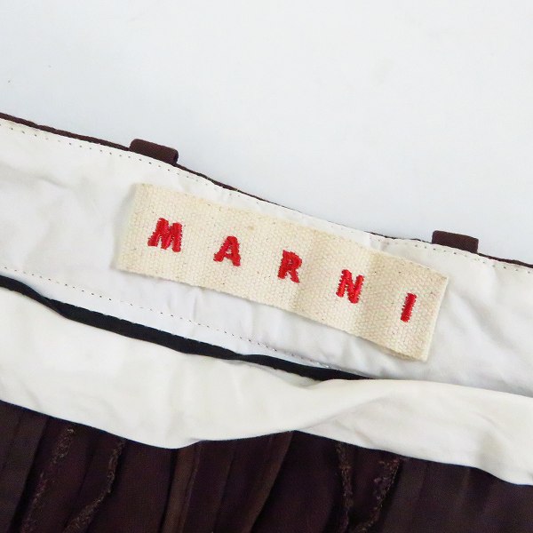 実際に弊社で買取させて頂いたMARNI/マルニ ロングパンツ Size：40の画像 3枚目