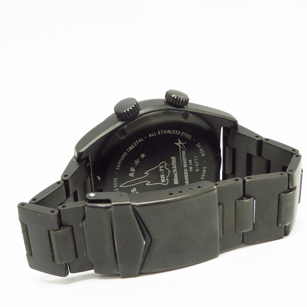 実際に弊社で買取させて頂いたLuminox/ルミノックス SR-71 BLACKBIRD ブラックバード 腕時計の画像 2枚目