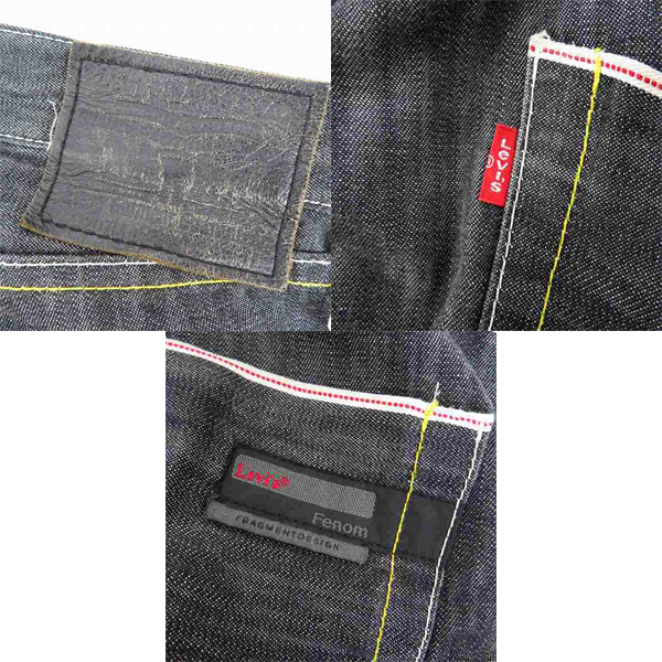 実際に弊社で買取させて頂いたLEVIS×FRAGMENT DESIGN FENOM/リーバイス×フラグメントデザインフェノム デニムパンツ FM20L-0013/32の画像 2枚目