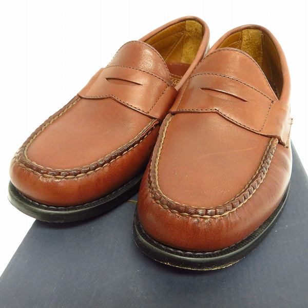 実際に弊社で買取させて頂いたBROOKS BROTHERS/ブルックスブラザーズ ペニー レザー ローファー 7D