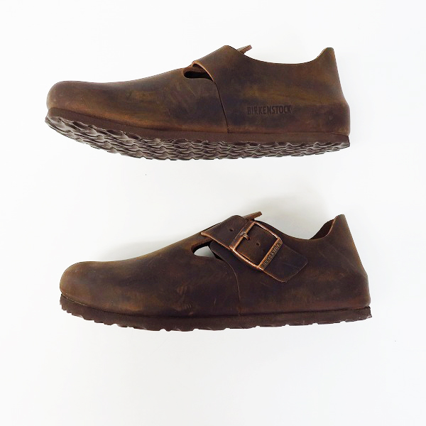 実際に弊社で買取させて頂いたBIRKENSTOCK/ビルケンシュトック LONDON/ロンドン サンダル レザー ブラウン/41の画像 3枚目