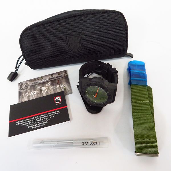 実際に弊社で買取させて頂いたLUMINOX/ルミノックス TOUGH VIKING/タフ バイキング NAVY SEAL 3500/ネイビーシールズ ダイバーズウォッチ 腕時計の画像 5枚目