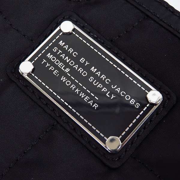 実際に弊社で買取させて頂いた【未使用】MARC BY MARC JACOBS/マークバイマークジェイコブス 2WAY PCケース/ブリーフケース ブラック M6PE004の画像 3枚目