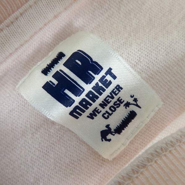 実際に弊社で買取させて頂いたHR MARKET/ハリウッドランチマーケット/ハリラン BLUE BLUE/ブルーブルー等 Tシャツ 半袖 S/M 4点セットの画像 2枚目