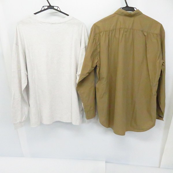 実際に弊社で買取させて頂いたUNITED ARROWS/ユナイテッドアローズ/417 by EDIFICE/エディフィス L/STee/L/Sオックスフォードシャツ/M/2点セットの画像 1枚目