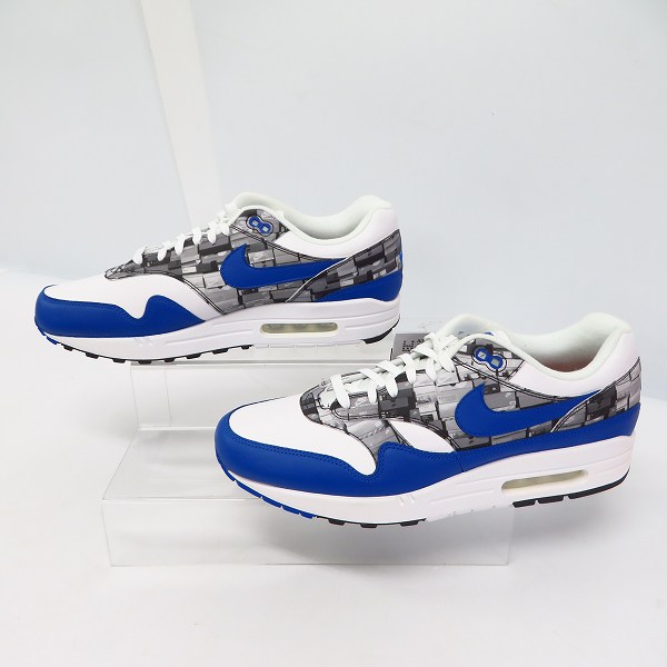 実際に弊社で買取させて頂いた【未使用】NIKE×atmos/ナイキ×アトモス AIR MAX 1 PRNT/ エアマックス1 プリント 'WE LOVE NIKE'AQ0927-100/30の画像 3枚目