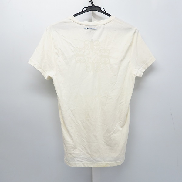 実際に弊社で買取させて頂いたJEAN PAUL GAULTIER/ジャンポールゴルチェ シャドーエンブレム Vネック 半袖 Tシャツ カットソー/Sの画像 1枚目
