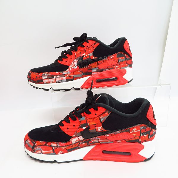 実際に弊社で買取させて頂いたNIKE×atmos/ナイキ×アトモス AIR MAX 90 PRNT WE LOVE NIKE AQ0926-001/26の画像 3枚目