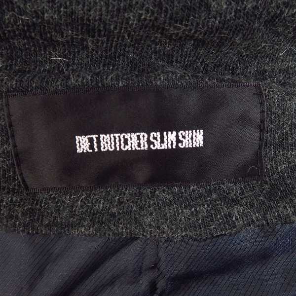 実際に弊社で買取させて頂いたDIET BUTCHER SLIM SKIN/ダイエットブッチャースリムスキン ウール ジップ ジャケット/１の画像 2枚目