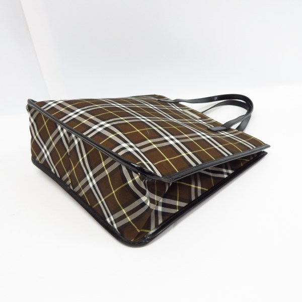 実際に弊社で買取させて頂いたBurberrys/バーバリーズ チェック柄 トートバッグの画像 2枚目