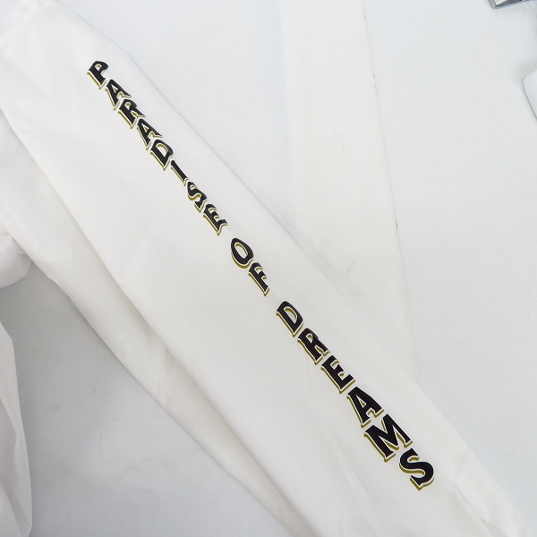 実際に弊社で買取させて頂いたTHE CRIMIE/クライミー GOOD LUCK&GOD BLESS ナイロン コーチ ジャケット/L の画像 4枚目