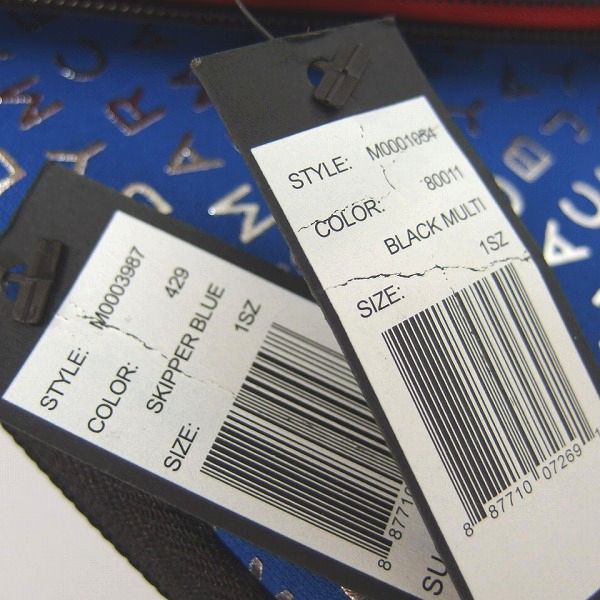 実際に弊社で買取させて頂いた【未使用】MARC BY MARC JACOBS/マークバイマークジェイコブス ロゴ総柄 タブレットケース/クラッチバッグ 2点セットの画像 5枚目