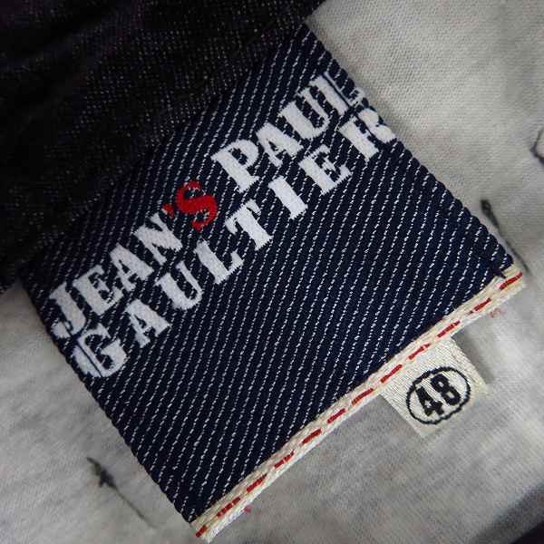 実際に弊社で買取させて頂いたJEAN PAUL GAULTIER/ジャンポールゴルチェ SEX/花柄 プリント 半袖 ポロシャツ 48の画像 2枚目