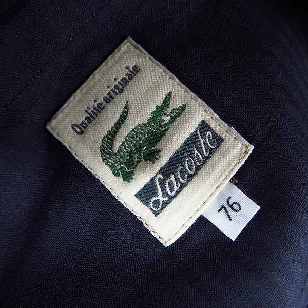 実際に弊社で買取させて頂いたLACOSTE/ラコステ ワンポイントロゴ  チノパン/スラックス/ハーフパンツ ボトムス 6点セット 76/38 の画像 4枚目