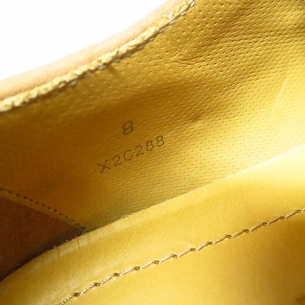 実際に弊社で買取させて頂いたGIORGIO ARMANI/ジョルジオアルマーニ パンチングレザーシューズ 8の画像 5枚目