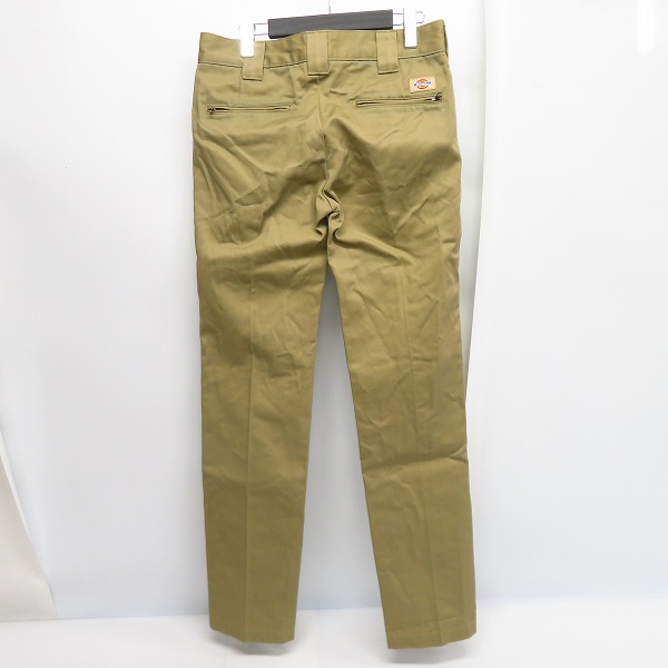 実際に弊社で買取させて頂いたDickies/ディッキーズ TCツイルスリムチノパンツ ベージュ系 1221727 size：30の画像 1枚目