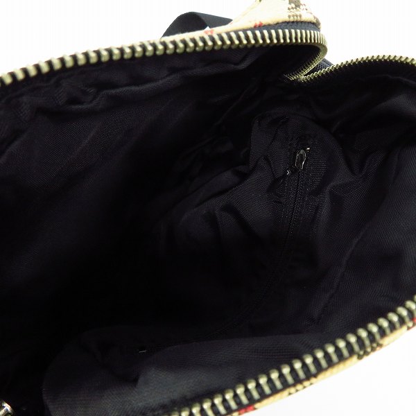 実際に弊社で買取させて頂いたBURBERRYS/バーバリーズ チェック柄 ショルダーバッグの画像 4枚目