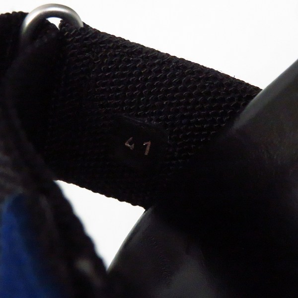 実際に弊社で買取させて頂いたDRIES VAN NOTEN/ドリスヴァンノッテン レザーサンダル MS25/862 QU111 BLACK900/41の画像 5枚目