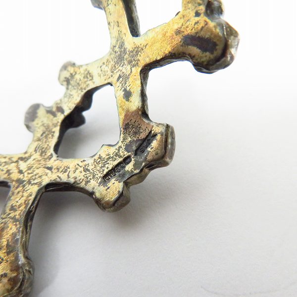 実際に弊社で買取させて頂いたCrazy Pig/クレイジーピッグ ボーンハンド＆アイ・ブレスレット/バングルの画像 6枚目