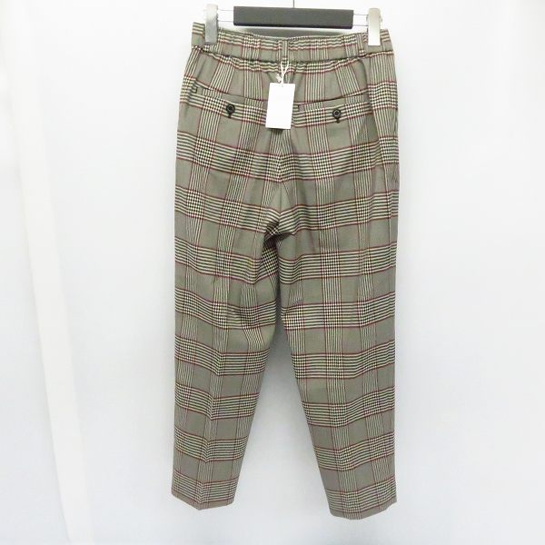実際に弊社で買取させて頂いた【未使用】MACKINTOSH PHILOSOPHY/マッキントッシュ フィロソフィー グレンチェック柄 スラックスパンツ 36の画像 1枚目