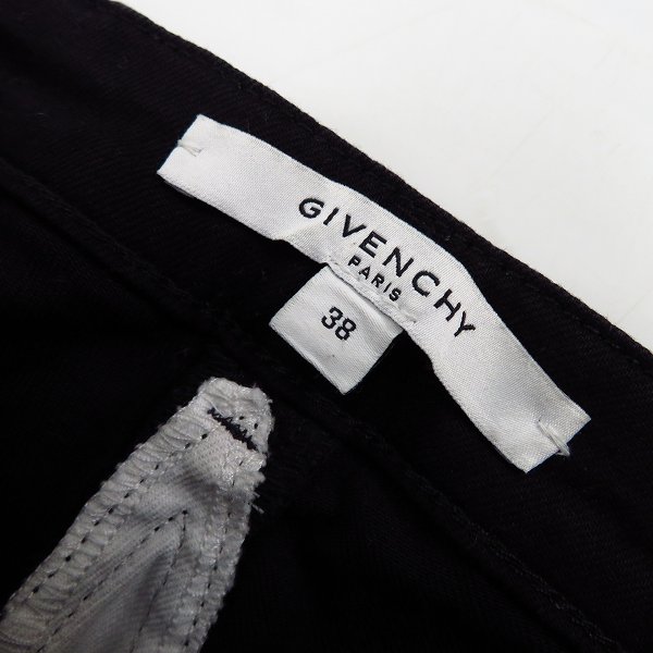 実際に弊社で買取させて頂いた【JPタグ】GIVENCHY/ジバンシィ バックスターパッチ スキニーデニムパンツ 17P 5524 613/38の画像 2枚目