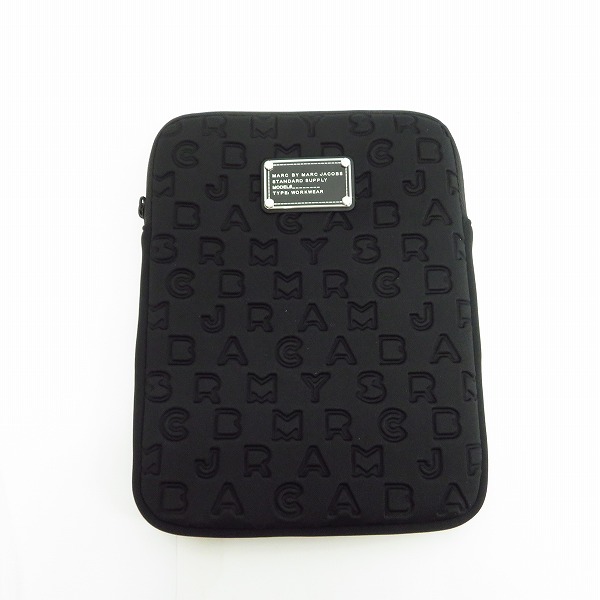 実際に弊社で買取させて頂いた【未使用】MARC BY MARC JACOBS/マークバイマークジェイコブス PC タブレットケース ブラック M6PE024