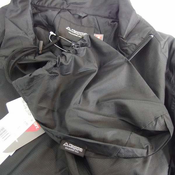 実際に弊社で買取させて頂いた【未使用】kappa/カッパ ゴルフ 中綿ブルゾン ブラック KG4520T13/3Lの画像 3枚目