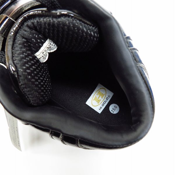 実際に弊社で買取させて頂いた【未使用】HI-GOLD/ハイゴールド 野球 審判用 シューズ PU-AM100 25.0cmの画像 4枚目