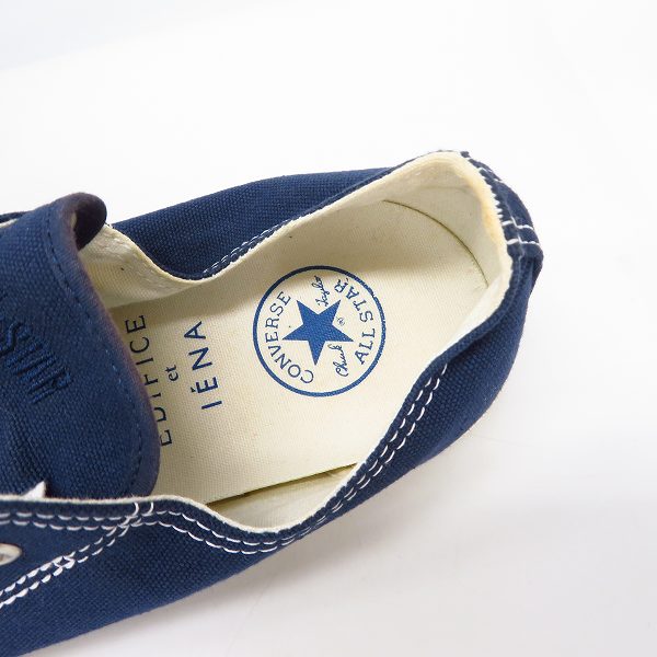 実際に弊社で買取させて頂いたCONVERSE×EDIFICE,IENA/コンバース×エディフィス オールスター スリッポン スニーカー 1CJ751/29の画像 4枚目