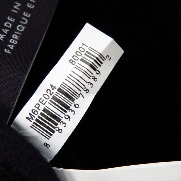 実際に弊社で買取させて頂いた【未使用】MARC BY MARC JACOBS/マークバイマークジェイコブス PC タブレットケース ブラック M6PE024の画像 5枚目