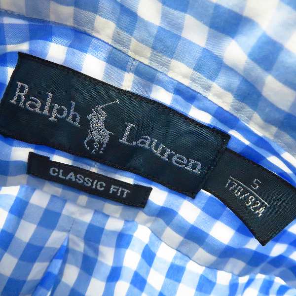 実際に弊社で買取させて頂いたBROOKS BROTHERS/ブルックス ブラザーズ Ralph Lauren/ラルフローレン 半袖シャツ BB0/S 2点セットの画像 6枚目