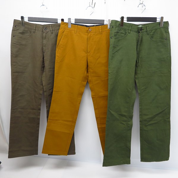 実際に弊社で買取させて頂いたLACOSTE/ラコステ ワンポイントロゴ  チノパン/スラックス/ハーフパンツ ボトムス 6点セット 76/38 の画像 1枚目