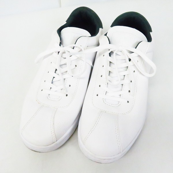 実際に弊社で買取させて頂いたLACOSTE/ラコステ レザー ローカットスニーカー 38SMA0023/7.5
