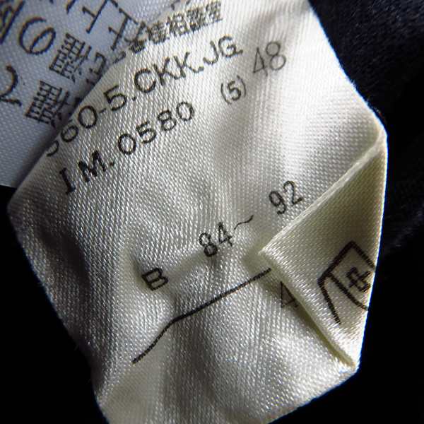 実際に弊社で買取させて頂いたJEAN PAUL GAULTIER HOMME/ジャンポールゴルチェオム フロントプリント 半袖 Tシャツ ブラック×ブラウン 48の画像 4枚目