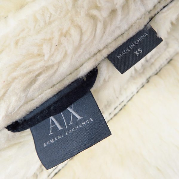 実際に弊社で買取させて頂いたA/X/アルマーニ エクスチェンジ  ボアジャケット/XSの画像 3枚目