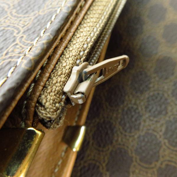 実際に弊社で買取させて頂いたCELINE/セリーヌ マカダム柄 ショルダー バッグの画像 4枚目