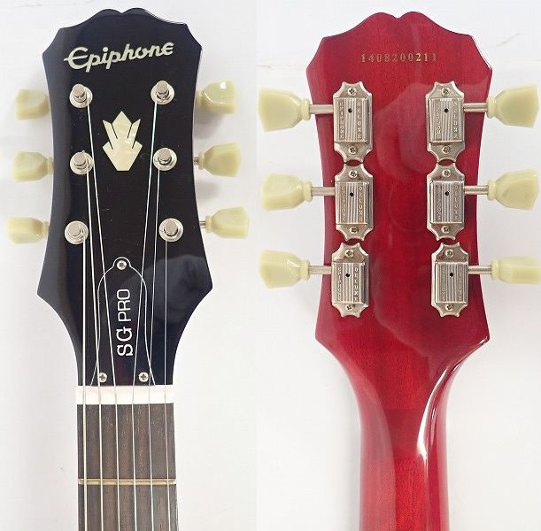 実際に弊社で買取させて頂いた★Epiphone/エピフォン SG-PRO エレキギター コイルタップ搭載の画像 2枚目